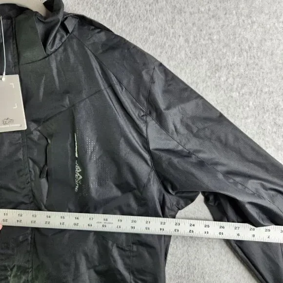 Tezo Ski Jacket Mens M Black Focus On Waterproof Windproof Durable Breathable - Picture 15 of 16